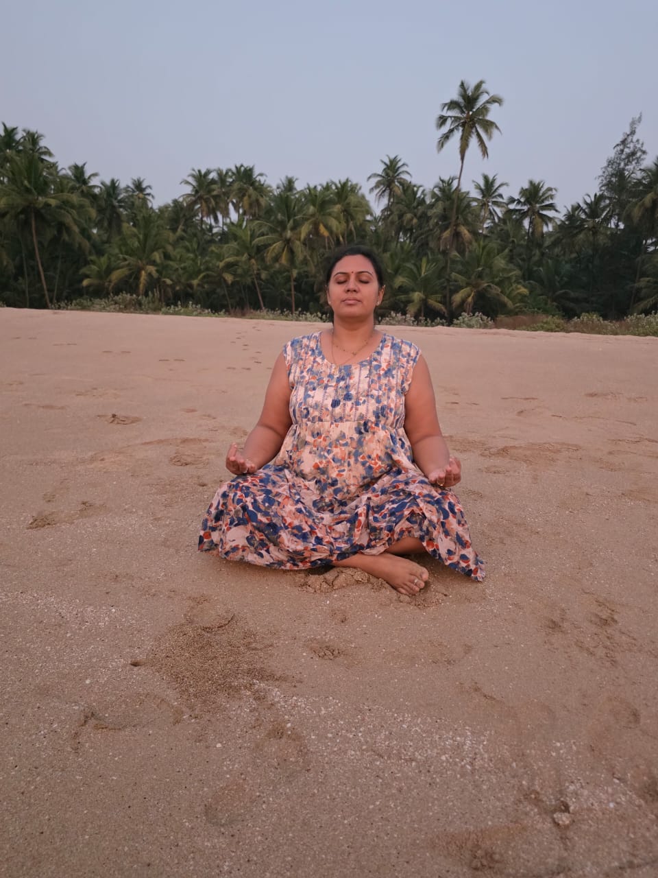 meditation pose